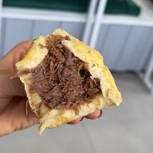 imagem do produto Coxinha de carne de panela com massa de banana da terra