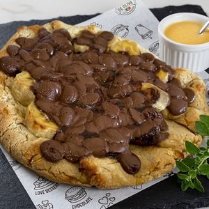 imagem do produto Pizza de chocolate com banana