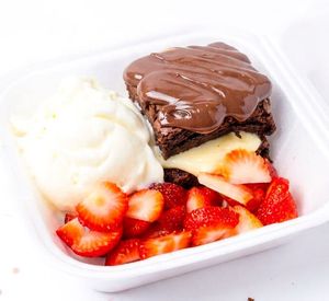 imagem do produto Brownie Duplo com Sorvete