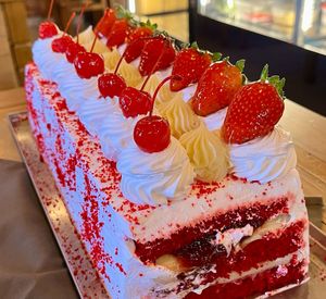 imagem do produto Bolo fatia | red velvet negrinho