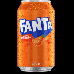 imagem do produto Fanta laranja - lata