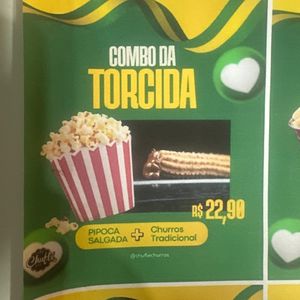 imagem do produto Pipoca + churros tradicional 