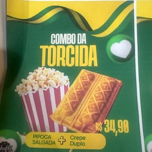 imagem do produto Pipoca + crepe duo 