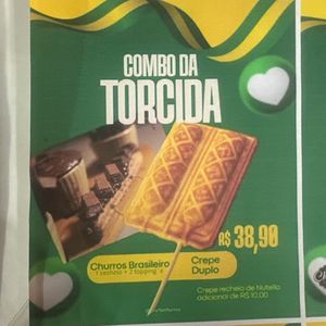 imagem do produto Combo churros + crepe 