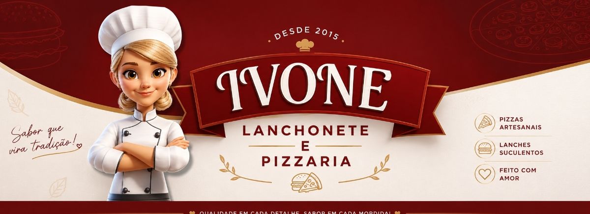 Ivone Lanchonete e Pizzaria logo