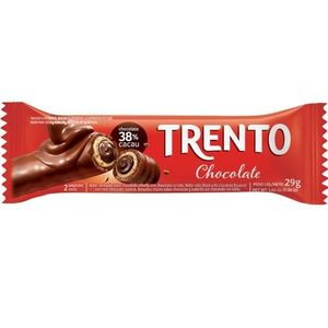 imagem do produto Chocolate Wafer Trento Sabor Chocolate 29g