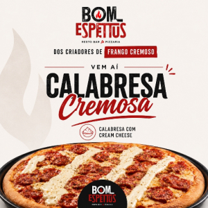 imagem do produto Pizza Calabresa Cremosa