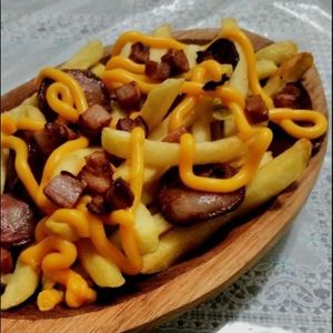 imagem do produto Batata Frita com Calabresa e Bacon e Chedda
