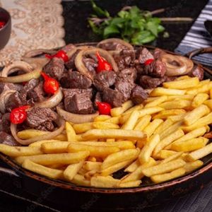 imagem do produto Porção de fritas com contra filé 