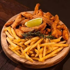imagem do produto Porção de fritas com Tilapia 