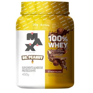 imagem do produto DR. PEANUT GOURMET 100% WHEY - MAX