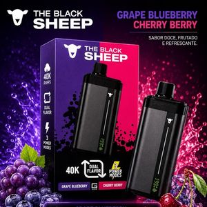 imagem do produto BLACK SHEEP 40k - GRAPE BLUEBERRY/CHERRY BERRY