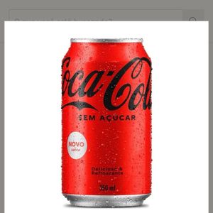 imagem do produto Coca cola zero lata 350ml