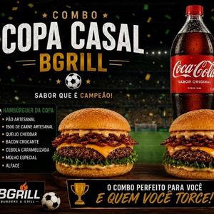 imagem do produto Hambúrguer clássico 2 +coca cola 1 litro