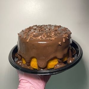 imagem do produto Bolo de Cenoura com Chocolate - P
