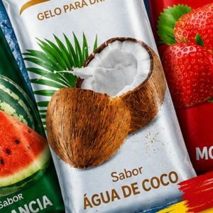 imagem do produto Gelo saborizado - coco 🥥