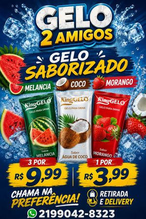 imagem do produto 3 gelo saborizado 