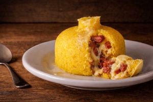 imagem do produto Cuscuz de Calabresa  com queijo