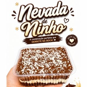 imagem do produto Bolo de pote nevada de ninho 