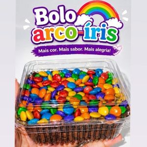 imagem do produto Bolo de pote arco-íris