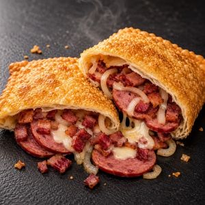 imagem do produto Pastel de calabresa com bacon