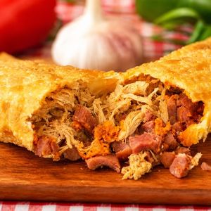 imagem do produto Pastel de frango com calabresa 