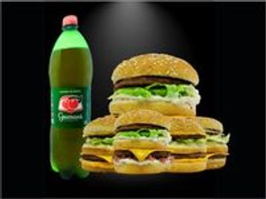 imagem do produto COMBO 1 : 5 BIG (5 Big + 1 Refrigerante 1,5 L)