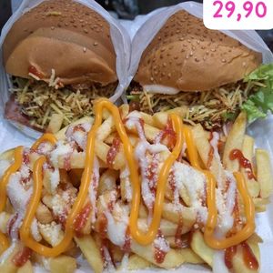 imagem do produto  2 hambúrguer/ batataG