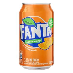 imagem do produto fanta laranja lata