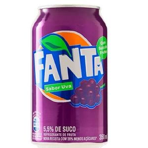 imagem do produto fanta uva lata