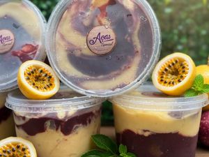 imagem do produto Açaí Com Creme de Maracujá 1l