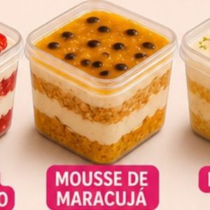 imagem do produto Bolo de pote MOUSSE DE MARACUJÁ