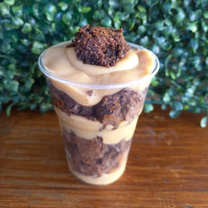 imagem do produto Brownie Afogadinho Doce de leite no pote