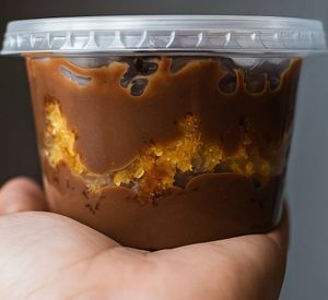 imagem do produto Bolo de Cenoura no Pote com Brigadeiro