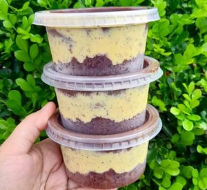 imagem do produto Bolo no pote maracujá com brigadeiro ao leite