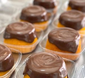 imagem do produto Mini Vulcao Cenoura & Nutella