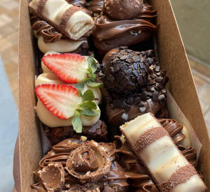 imagem do produto Caixa 6 mini Brownies