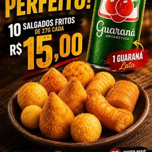 imagem do produto 15 Salgados de 27 gramas + 1 refri lata 