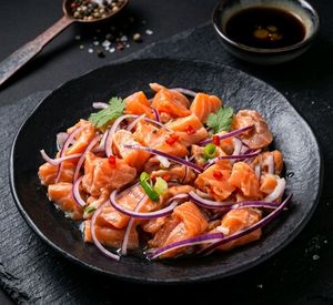 imagem do produto Ceviche Sakura (Refrescante de Salmão)