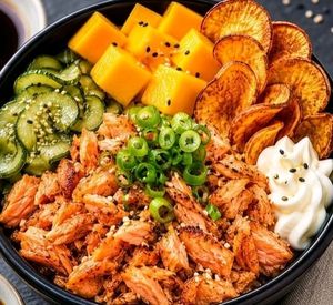 imagem do produto Poke Matsuri (Salmão Grelhado Cremoso)