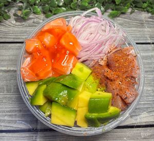 imagem do produto Poke de Fila Salmontuna (400g)