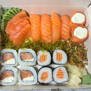 imagem do produto Combinado 1 | Individual | 18 peças (Salmão ou Atum)