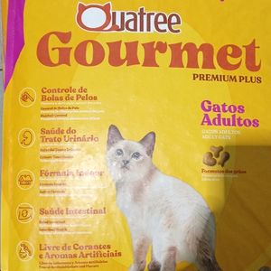 imagem do produto RACAO QUATREE GOURMET PREMIUM PLUS GATOS ADULTO 10.1KG