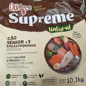 imagem do produto RAÇÃO QUATREE SUPREME NATURAL CAO SÊNIOR +7 RAÇAS PEQUENAS 10.1KG