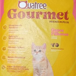 imagem do produto RAÇÃO QUATREE GOURMET PREMIUM PLUS GATOS FILHOTES 10.1 KG