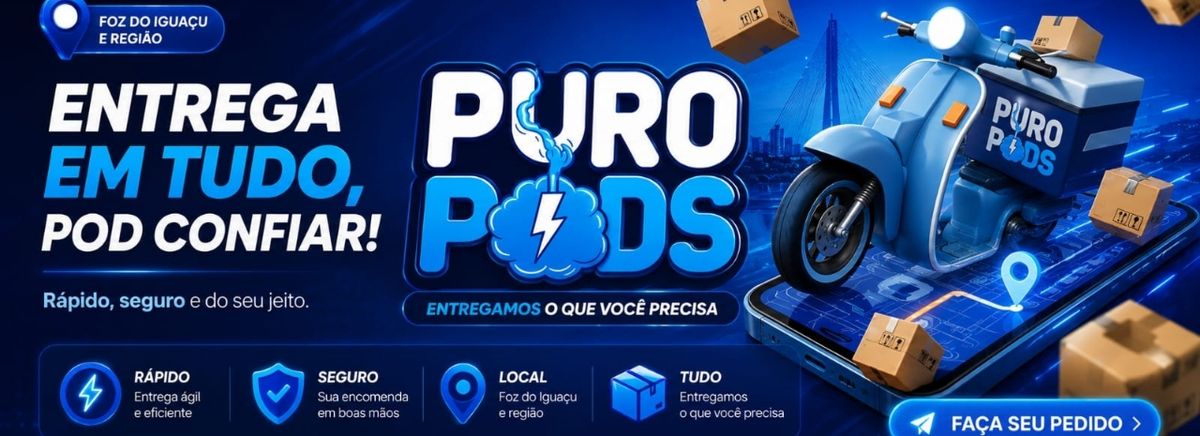 🚀Puro Pods Foz - Delivery e Retirada⚡ logo