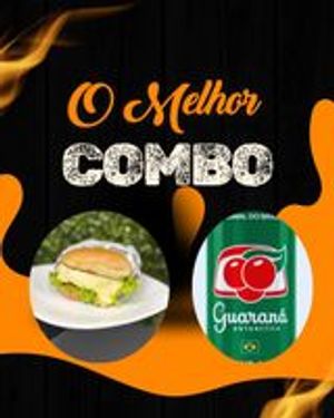 imagem do produto X salada e um Guarana Lata