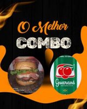 imagem do produto X calabresa e um Guarana Lata
