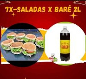 imagem do produto 7X- Saladas e 1 Baré 2L