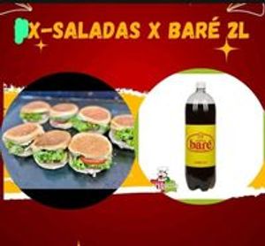 imagem do produto 4X- Saladas e 1 Baré 2L